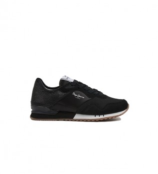 Londen Pailletten Sneakers zwart