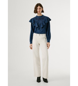 Jeans Loose Hazel vit