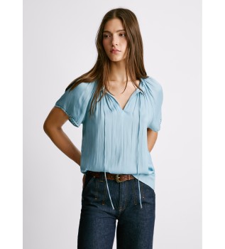 Blouse Lux blauw