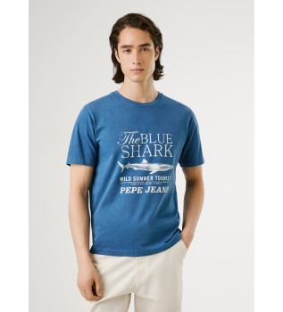 T-shirt Mali bleu