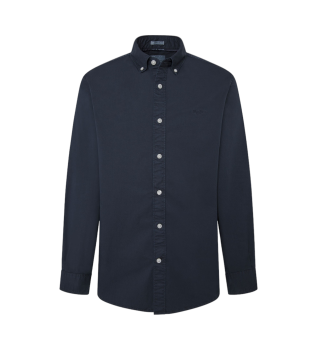 Manley marinbl skjorta