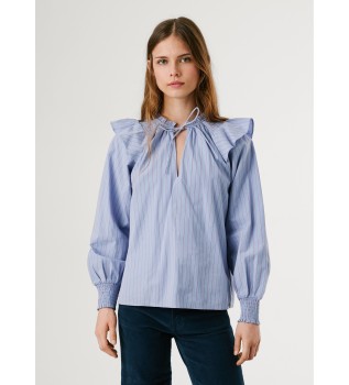 Blouse Marcy blauw