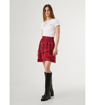 Jupe Mariona rouge