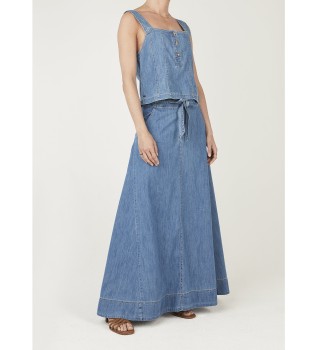 Maxi Belt Rock blau