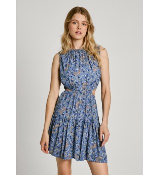 Mindy jurk blauw