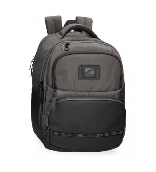 Zaino porta pc 15.6" Stratford due scomparti adattabile grigio