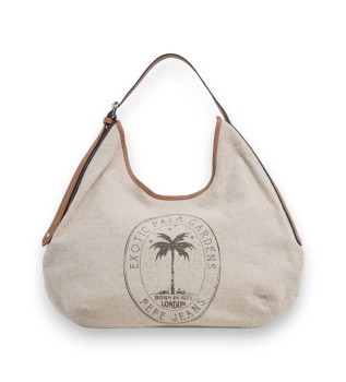 Nathaly Palm beige Handtasche