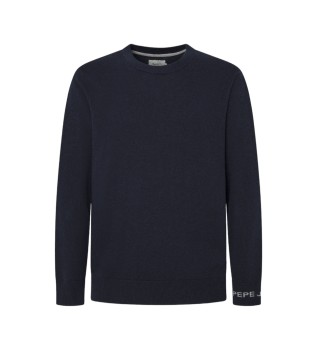 Neu Andre Crew Marinefarbener Pullover
