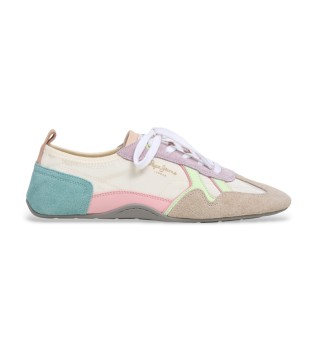 Sneakers Noa Sporty in pelle bianca