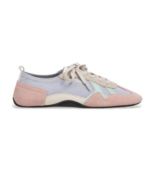 Sneakers Noa Sporty in pelle lilla