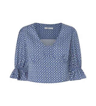 Blouse Nora blauw