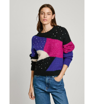 Nora mehrfarbiger Pullover