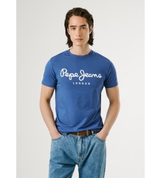 Original Stretch T-shirt bleu