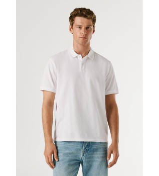 Polo Oscar blanc