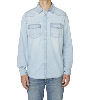 Koszula regularna niebieska