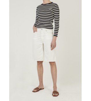 Bermudas Relaxed Lexa blanco