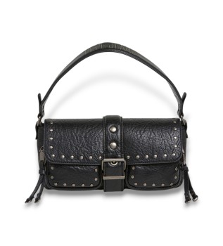 Bolsa de ombro Sally Moon preta