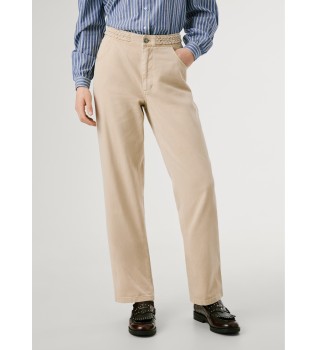 Pantalon beige Saura