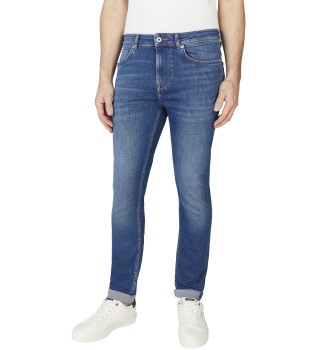 Jean skinny Finsbury bleu