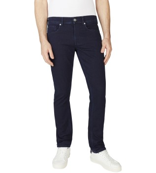 Jeans slim fit blu