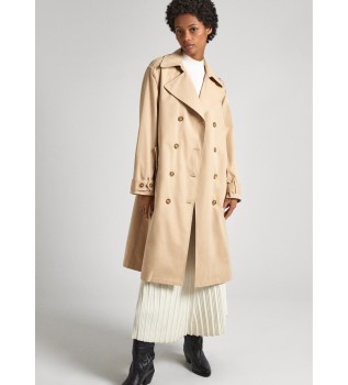 Brown Star trench coat