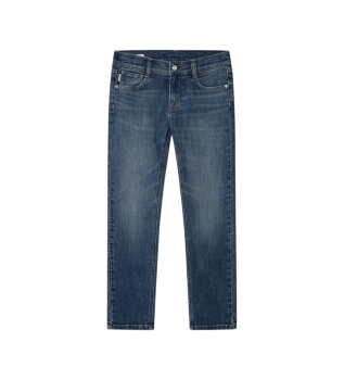 Jeans Straight Cashed bl�
