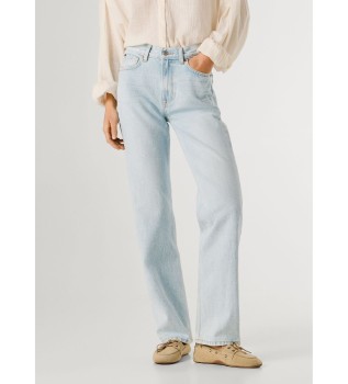 Jeans rak Robyn vit