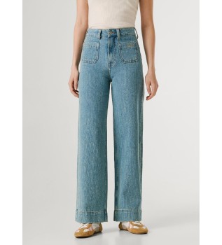 Jeans recht Lexa blauw