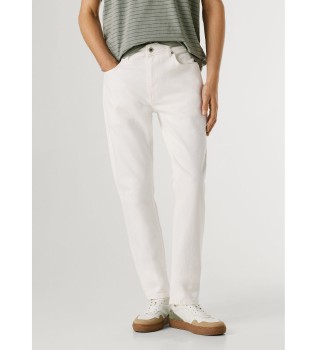 Stanley Tapered Trousers branco
