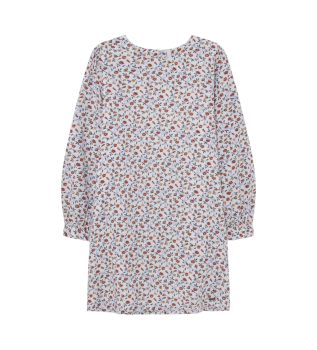 Sukienka frotte biała