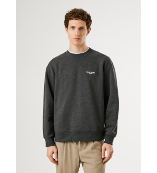 Frotirna majica Crew sive barve