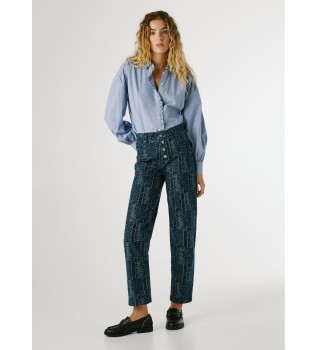 Spodnie Tini w kolorze granatowym