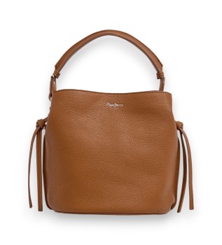 Borsa Tyler Script marrone