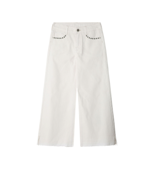 Wide Leg Lexy Pants white