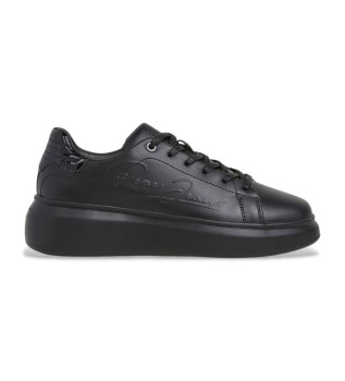 Sneakers Yara Night in pelle nera