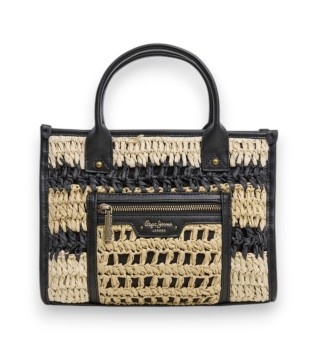 Bolso Zadie London beige, negro