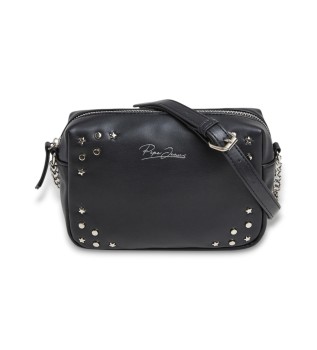 Borsa a tracolla nera Alesha Rock