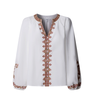 Bluse Beliz beige