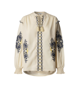 Beliza beige Bluse