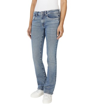 Blauwe Piccadilly bootcut jeans