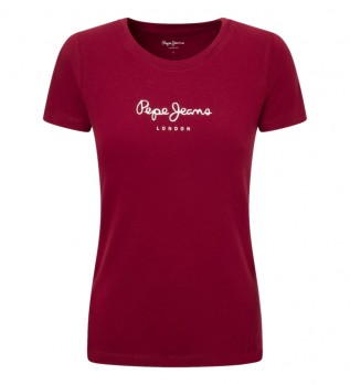 Bordowa koszulka New Virginia