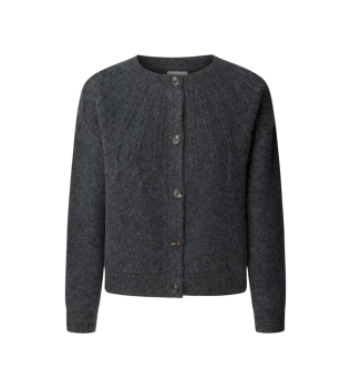 Casaco de malha Claudia cinzento