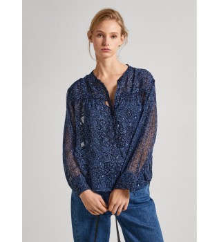 Chemisier Clementine navy