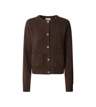 Cecil Cardigan castanho