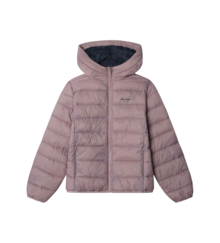 Casaco Dahlia curto cor-de-rosa