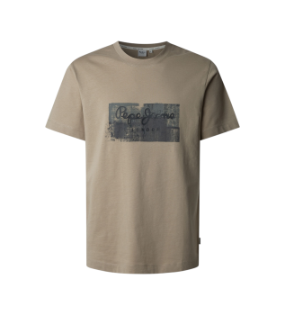 Camiseta Dalter beige