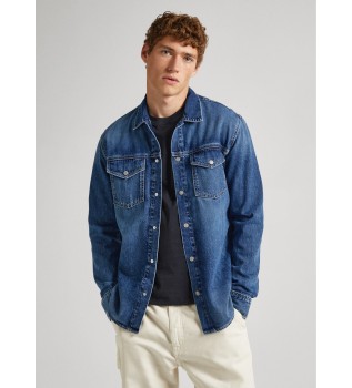 Dave Liberty bl� overshirt