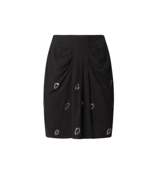 Gonna corta Emeric nera