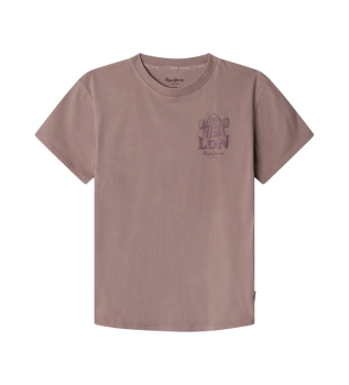 Majica s kratkimi rokavi Finley roza