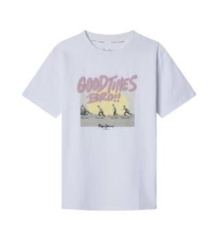 Maglietta bianca Frankie